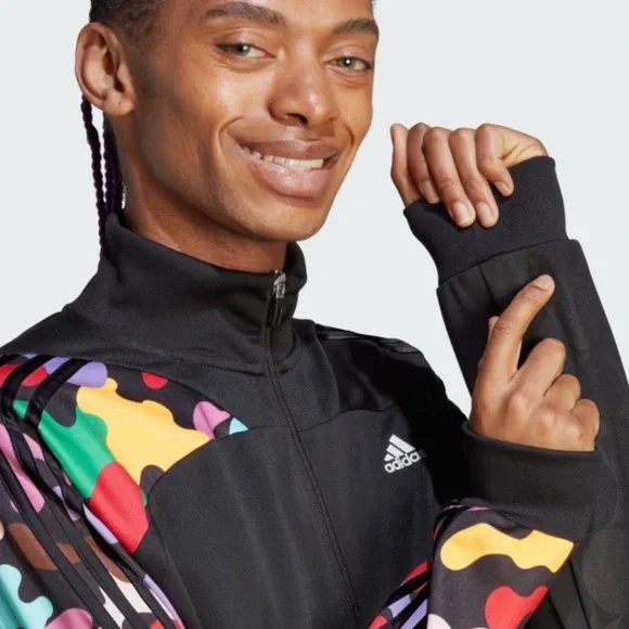 ADIDAS • Men’s Tiro Training Pride Track Jacket - Picture 2 of 7